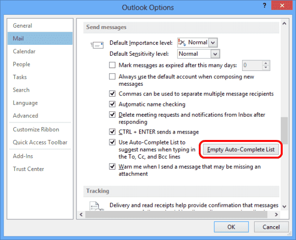 outlook 2013 autocomplete not working auto scheduling