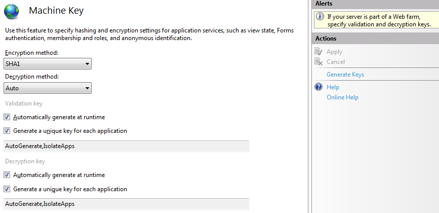 Microsoft-IIS-Generate-MachineKey