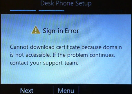 Polycom-cannot-download-certificate