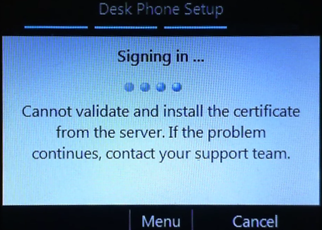 Polycom-cannot-validate-and-install-certificate